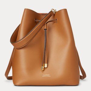 Ralph Lauren Debby leather drawstring bag